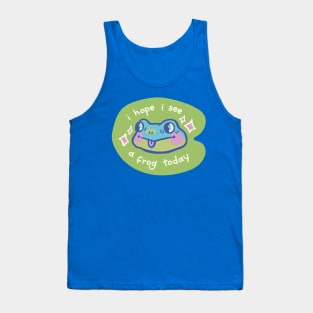 Hopeful Frogspotting Tank Top